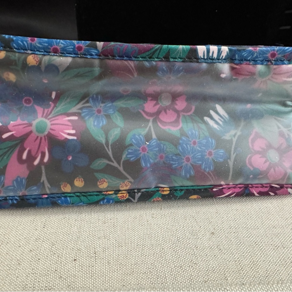 Lug  Colorful Blues & Purples Floral Travel Bag - Picture 8 of 9